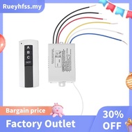 Excellent 3 Way on/OFF 220V Wireless Remote Control Switch for Lamp Light Smart Home Remote Control 