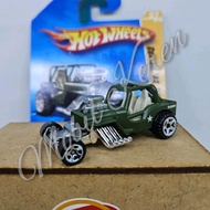 Diecast Hot Wheels Loose Smooth HW Premiere 2008 Custom 42 Jeep CJ-2A brown