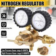 Nitrogen Pressure Regulator 0-600PSI CGA580 Inlet 1/4-Inch Male Flare Connection Heavy-Duty Handle S