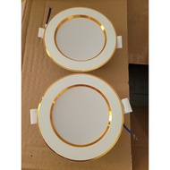 Ceiling 7w 3 colors d75 - d85 (lamp face 98mm) hole 90mm not suitable