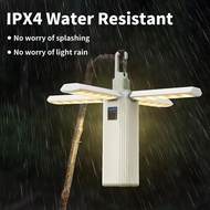 3-in-1 Foldable Camping Light with Power Bank - Waterproof & 360° Light (1000LM, USB-C Rechargeable)