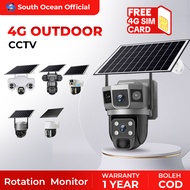 Lowest Price South Ocean CCTV Solar Outdoor  Wireless 4G SIM Card Built-in Battery  Camera