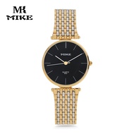 [ 🔥Ready Stock🔥] MIKE (MK8253M1)  Jam Tangan Lelaki MK Gold Stainless Steel Watch Waterproof Japan M