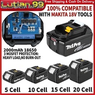 MtPro Battery Replacement 18V BL1830 BL1840 BL1850 Lithium-Ion Rechargeable Charger Universal MAKITA