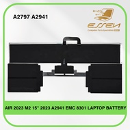 A2797 A2941 FOR AIR 2023 M2 15" 2023 A2941 EMC 8301 LAPTOP BATTERY