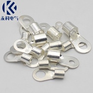 OT4-5 Round Copper Terminal Ring Connection Terminal Bare Terminal Copper Nose Wire Ear Copper Nose