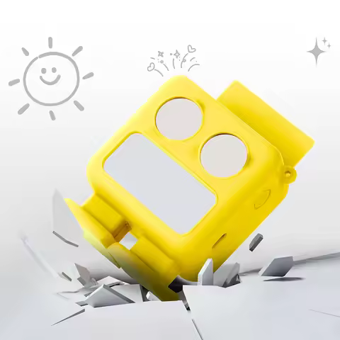 Protective Cover for Yoto Mini Player Waterproof Carrying Silicone Case with Matching Wrist Anti-Sli