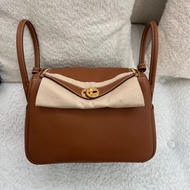 (全新）Hermes lindy26金棕 k刻