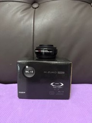 全新一樣 香港行貨 Olympus M Zukio MC-14 MC14 1.4X Teleconverter