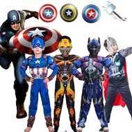 High CP Value Marvel Superhero Transformers Optimus Prime Bumblebee Captain America Thor Costume Chi