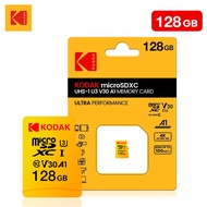 Kodak U3 V30 A1การ์ด SD ขนาดเล็ก | อ่าน95เมกะไบต์/วินาที | บันทึกวิดีโอ4K | 32G/64G/128G/256G | รับป