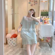 HUNTING LINEN DRESS Delivered Always WEAR AT HOME DRESS FOR HOME WEAR VN81