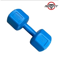 Hexagonal Plastic Dumbbell 5 Kg (1 Dumbbell)