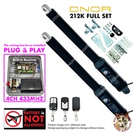 DNOR 212K ( 4CH 433MHZ H5 ) ( SET ) SWING HEAVYDUTY DREAM ARM AUTO GATE SYSTEM DNOR212 D'NOR 212