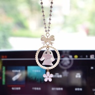 Cute Rabbit Safety Car Charm