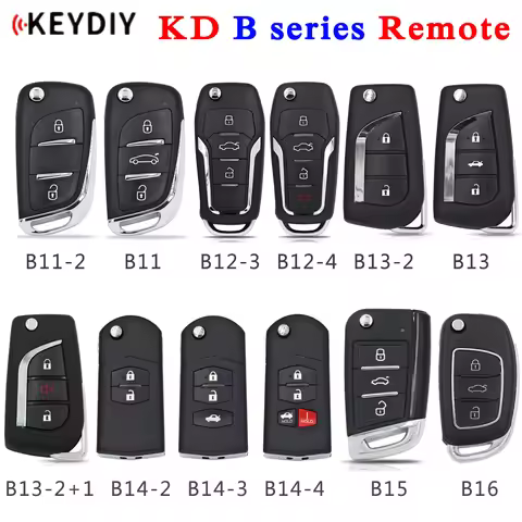 KEYDIY Universal B series Remote B11-2 B11 B12-3 B12-4 B13-2 B13 B14-2 B14-3 B14-4 B15 B16 Work with