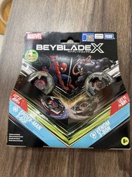 Beyblade X Marvel 蜘蛛俠 毒魔 雙陀螺套裝