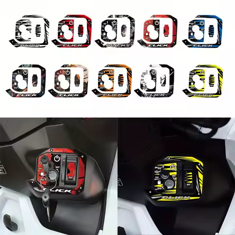 Keyhole protection sticker - Motorcycle sticker, suitable for Honda Click 125i, Click 125i, Click 12
