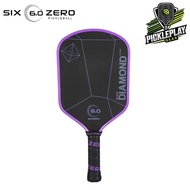 Six Zero Black Diamond Power Pickleball Paddle (16mm/14mm)
