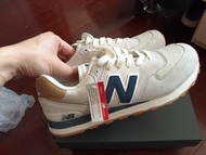 New Balance 574 ML574LGI grey รองเท้ากีฬาชายและหญิง USED