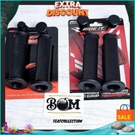 Hanfat Bulu Ride It Grip Motor Agras Fur Handgrip Rubber Agras Feather Black
