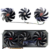 [Radiator] POWERCOLOR Shaoxun RX6700XT 6750XT 6800 6800XT 6900XT Red Magic Graphics Card Fan