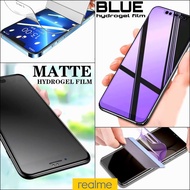 HYDROGEL BLUE LIGHT AND MATTEScreen Protector REALME C21 Y C25 S NARZO 20 PRO 30a PRO 5G 50Aa GT2 PR