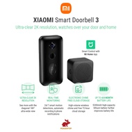 Xiaomi Smart Doorbell 3 Real Time Monitor 2K Video Remote Surveillance Camera Two-way Audio Voice Changer Battery Cloud