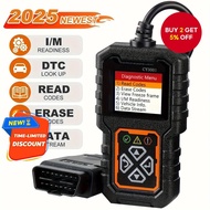 Cy3001 Universal Obd Ii Scanner Reads and Erases Error Codes for Vehicles Post-1996 Using Obd2 proto