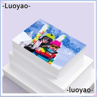 LUOYAO1 Glossy Photo Paper, 100/20sheets Quick Dry Inkjet Printing Photo Paper, A4 3R 4R 5R 6R A5 A6