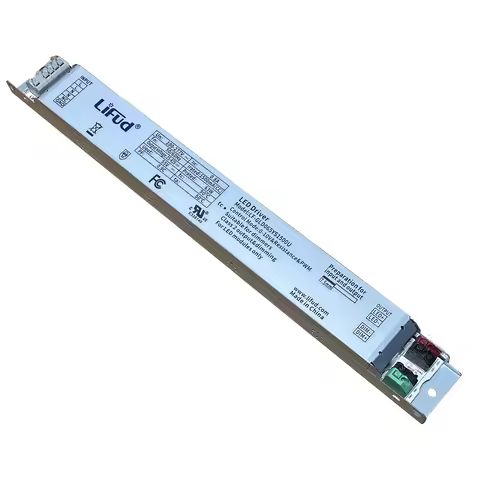 100-277V Dimmable 60W Tri-proof Light Linear LED Driver 0-10V/PWM/Rx Dim LF-GLD065YS1500U GLD055YS 5