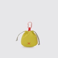 Exsport Scrunch Coin Pouch, Mustard