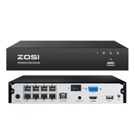 POE Network Surveillance Hard Disk Video Recorder Host Dual Disk NVR8 Channel 16 Channel 32 Channel 