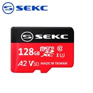 [SEKC] 128GB microSDXC UHS-I U3 V30 A2 Memory Card