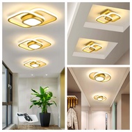 LED Tricolor Ceiling Light Corridor Light, bedroom Ceiling Lamp balcony Light Aisle decorative Light