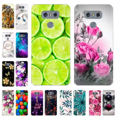 Soft TPU Case For Coque LG G5 G6 Case Cover Silicone Painted Phone Cover For LG G5 G6 Bumper Case Ca