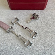 For Cartier new watch buckle 316 stainless steel leather strap buckle Pasha blue balloon Shandushi q
