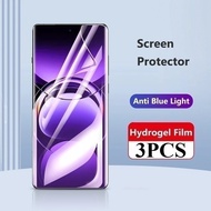 Xiaomi PocoX7 PocoM7 PocoC75 3Pcs 999D Anti Blue Light Soft Hydrogel Film For Xiaomi Poco F7 Ultra X
