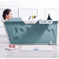 Adult Children Portable Bathtub Foldable Bathtub HDB Bathtub Light Tub