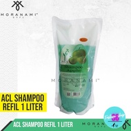 SAMPO Acl 1 Liter Shampoo Refill Shampoo For Salon Barber Hair Washing - Apple