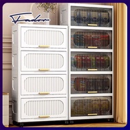 Fador Organizer 32-70cm Durabox Cabinet Drawer Flip Top Storage Plastic Wardrobe For Toy Clothes Hom