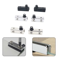 [FAIRLAND] 2PCS Glass Clip Glass Cabinet Door Hinge Hinge Showcase Door Accessories