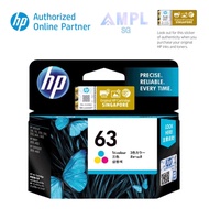 HP 63 Tri-color Original Ink Cartridge HP DeskJet 1110, 1112,2130,2131,2132,3630,3632,ENVY 4520,4522,OfficeJet 3830,4650