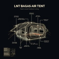 LNT Bagas Air Tent for Camping