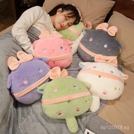 Anime Planet Children's Car Cushion Cat Hand Warmer Cartoon 2-in-1 Pillow Blanket Cute Plush Conditi