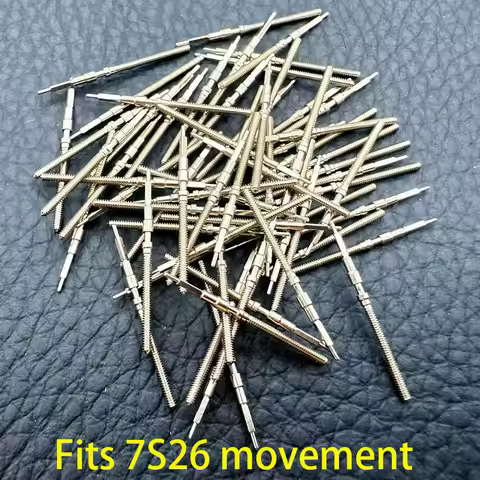 Movement Watch Steel Stem Crown Kit Watch Parts For 7S26 Movement Watch Stem Spare Replacement Parts