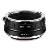 K&amp;F Concept Adapter for Canon EF EOS Mount Lens to Nikon Z Camera Z6 Z7