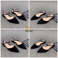 New cute low pointed toe sabo sandals ND57