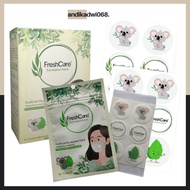 Freshcare MASK 1 BOX/AROMA HERBAL MASK/Sticker PATCH MASK/FRESHCARE PATCH - EUCALYPTUS - TELON - FRESH CARE PATCH Contents 12/Sticker Paste MASK