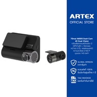ของแท้ 70mai A800S Dash Cam 4K Dual-Vision กล้องติดรถยนต์4K เชื่อมต่อAPPได้ กล้องหน้ารถยนต์ รับประกั